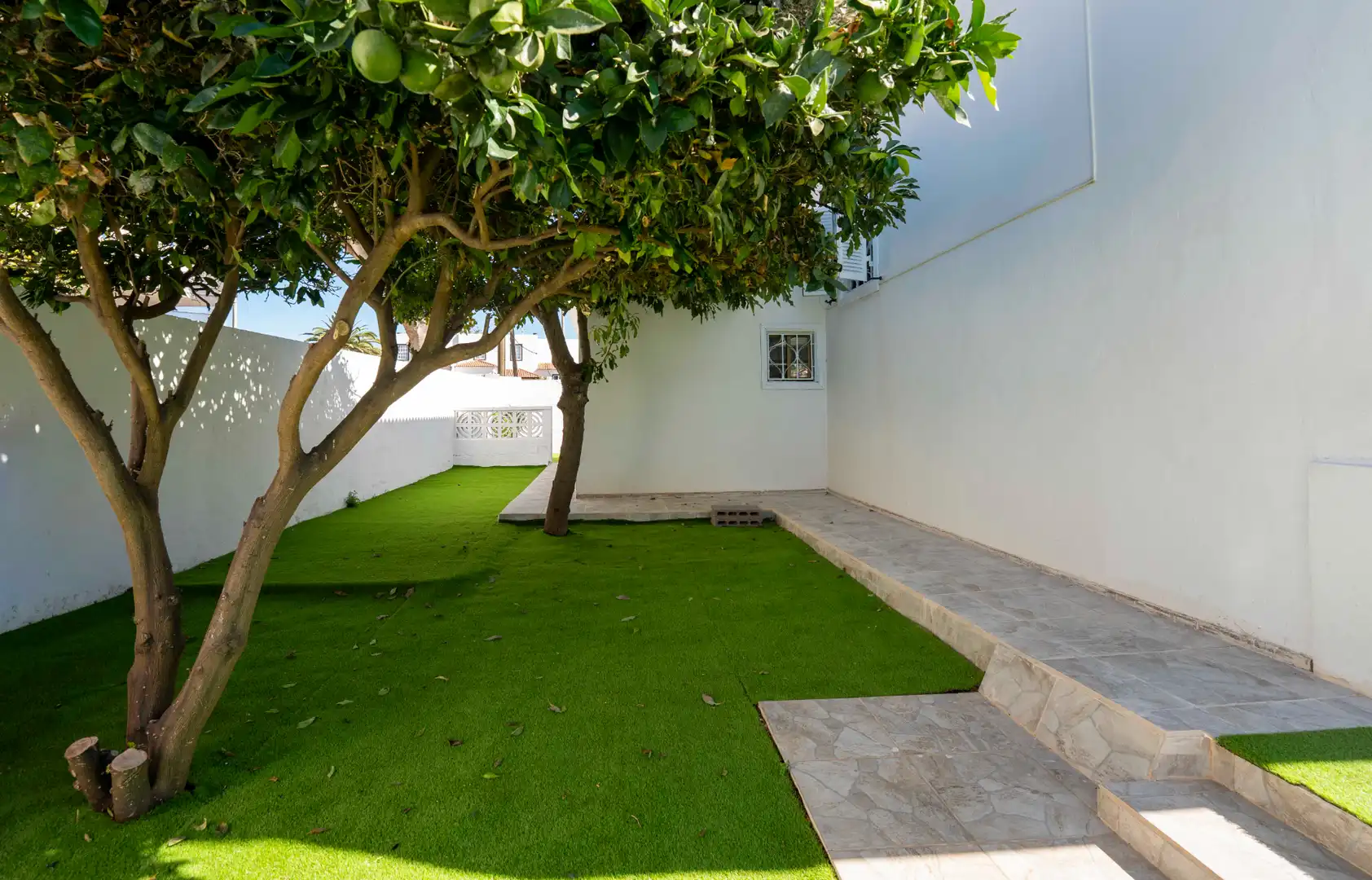Terrassa de Casa o xalet en venda en San Cristóbal de la Laguna amb Jardí privat, Terrassa i Moblat