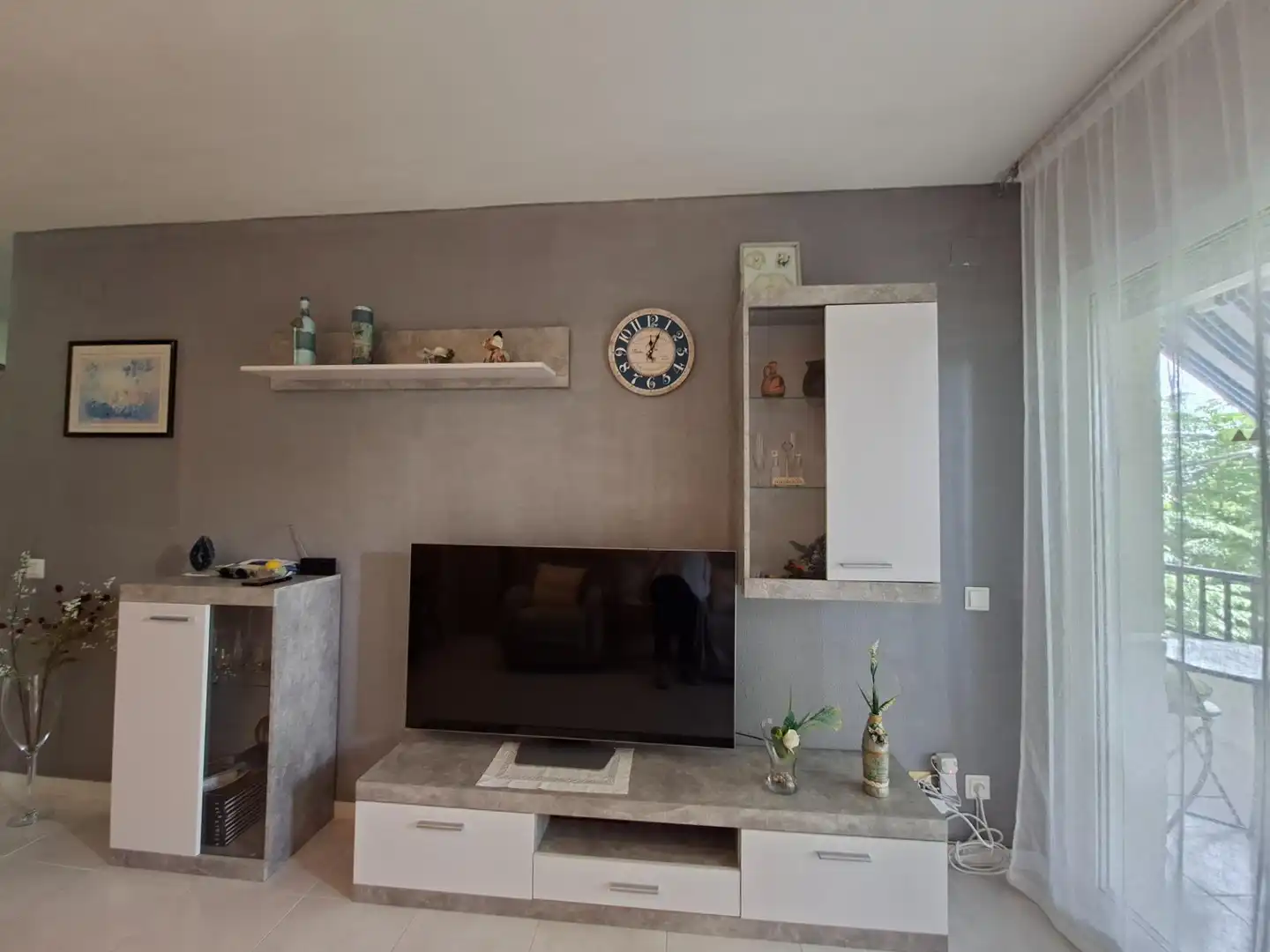 Sala de estar de Piso en venta en La Ràpita con Aire acondicionado, Jardín privado y Terraza