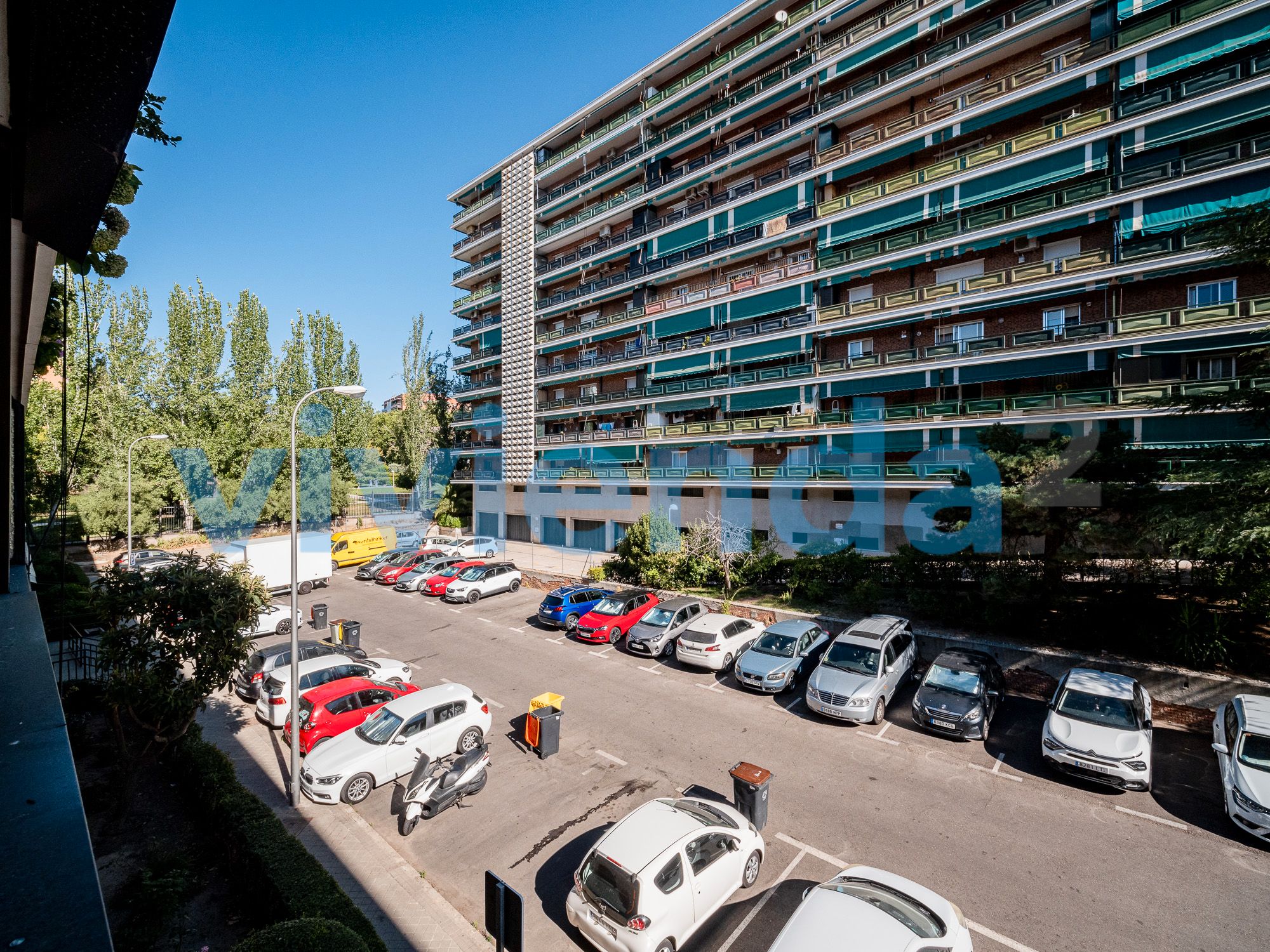 Parking of Flat for sale in  Madrid Capital  with Air Conditioner, Heating and Terrace