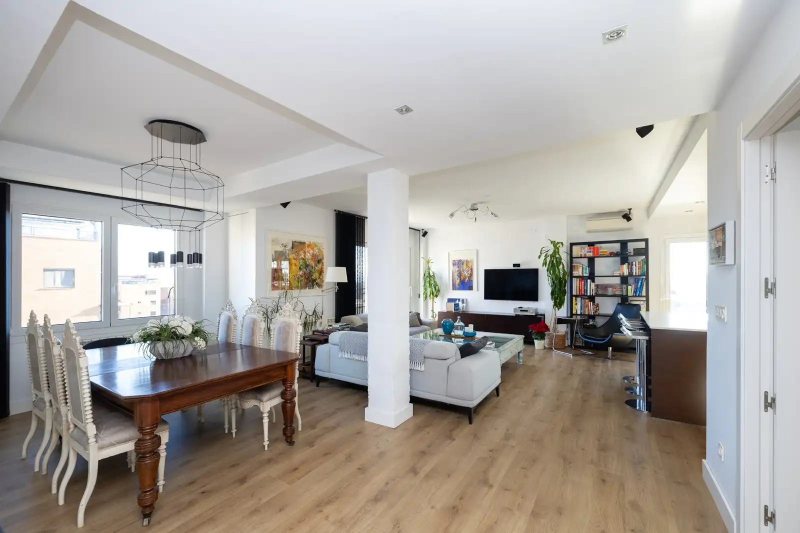 Sala de estar de Ático en venta en Granada con Aire acondicionado, Calefacción y Terraza