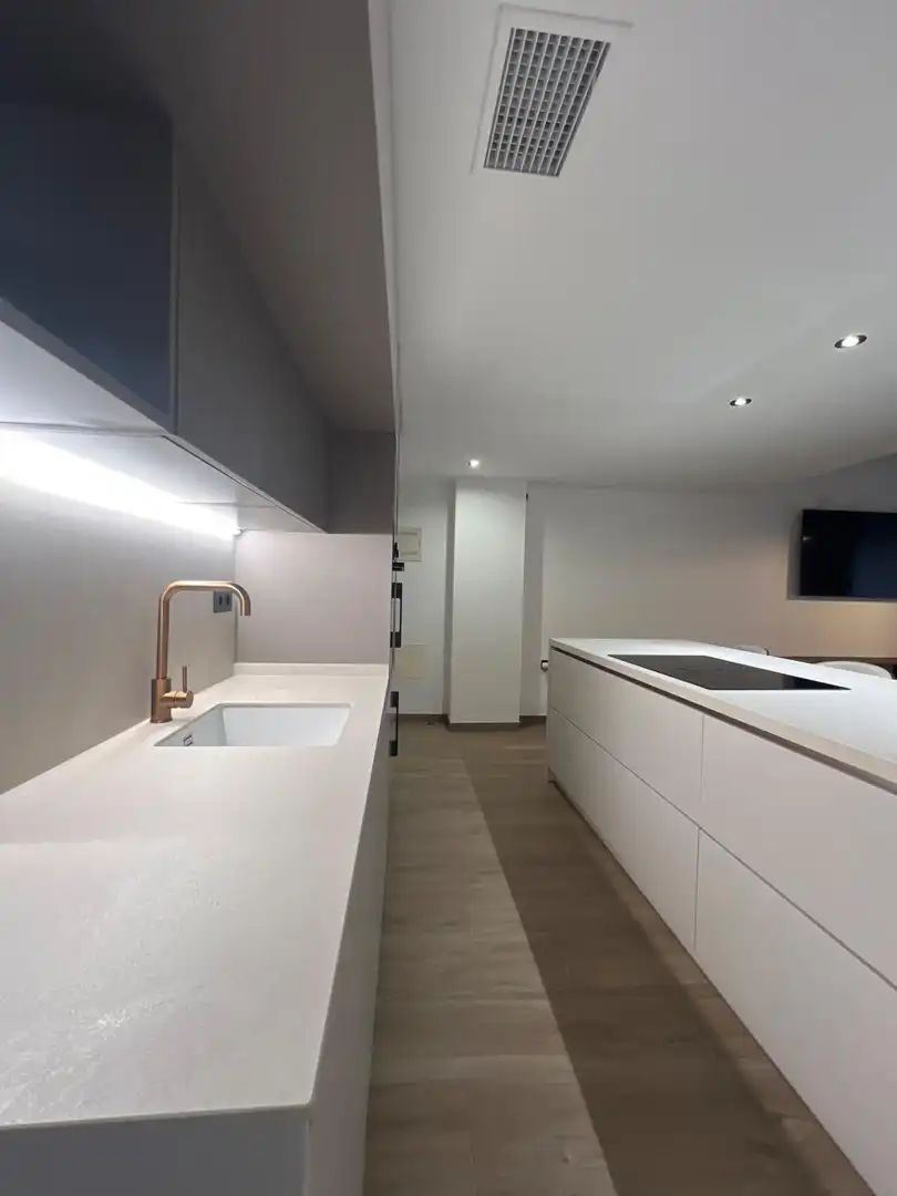 Cocina de Piso en venta en Murcia con Aire acondicionado, Terraza y Amueblado