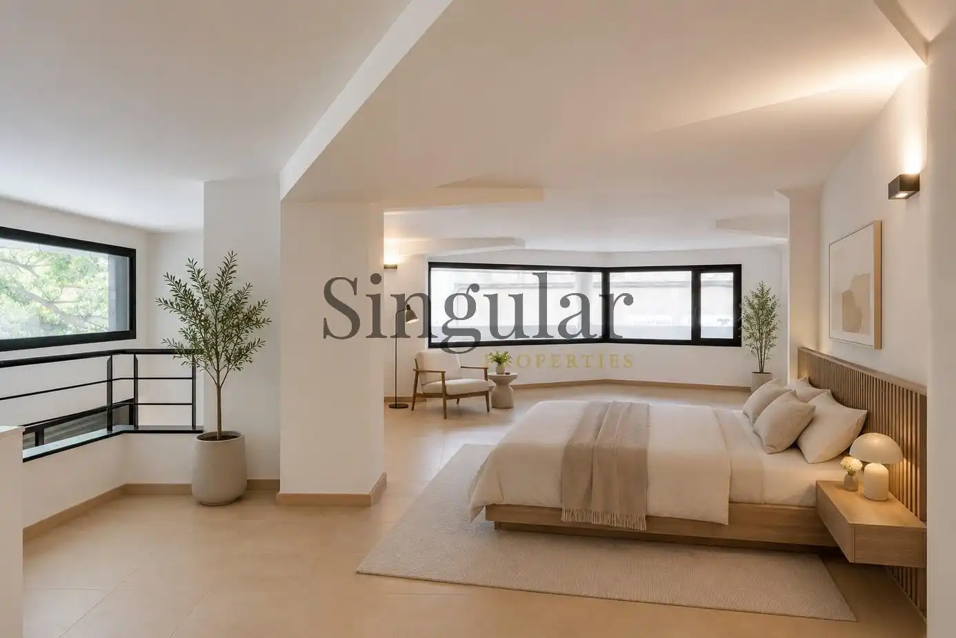 Bedroom of Study for sale in Barcelona  with Air Conditioner