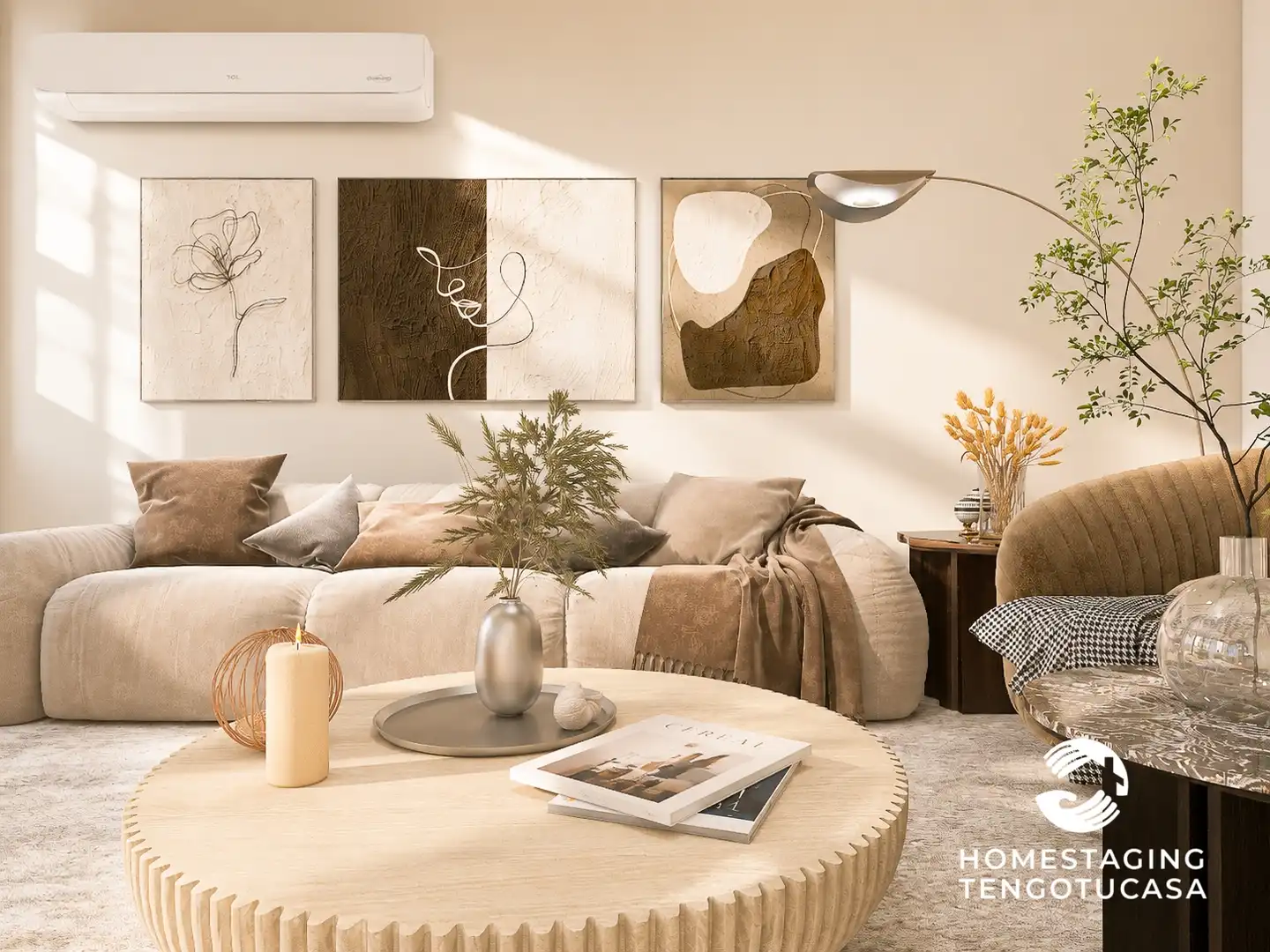 Living room of Flat for sale in Madrid