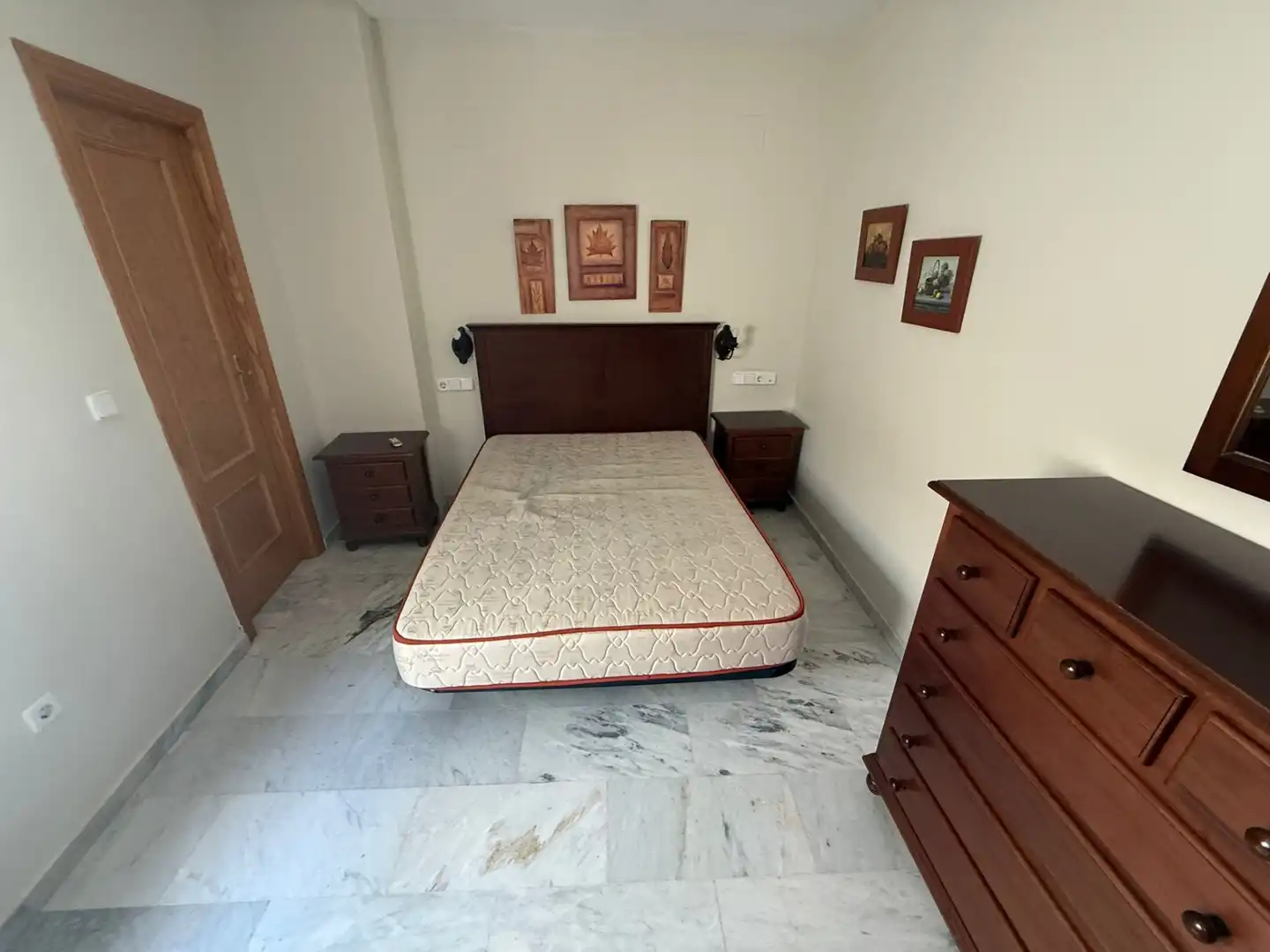 Schlafzimmer von Wohnung zur Miete in Jaén mit Klimaanlage, Möbliert und Waschmaschine