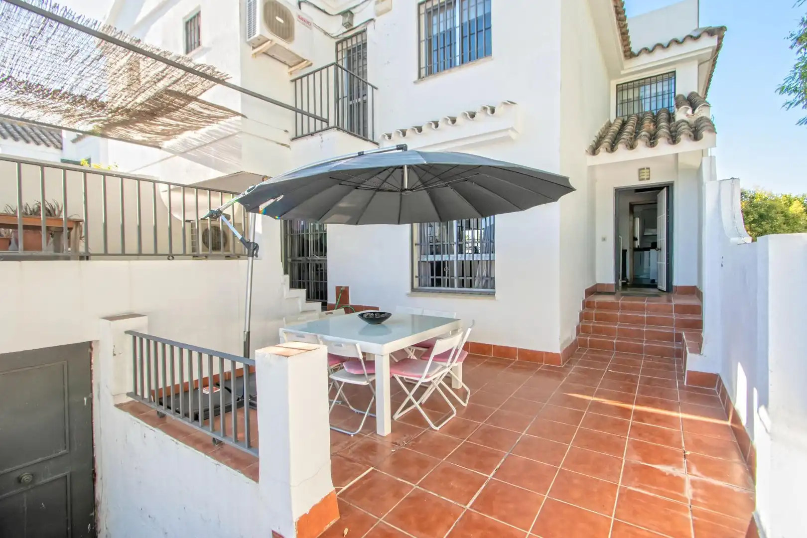 Terraza de Casa adosada en venta en Hacienda - La Cartuja