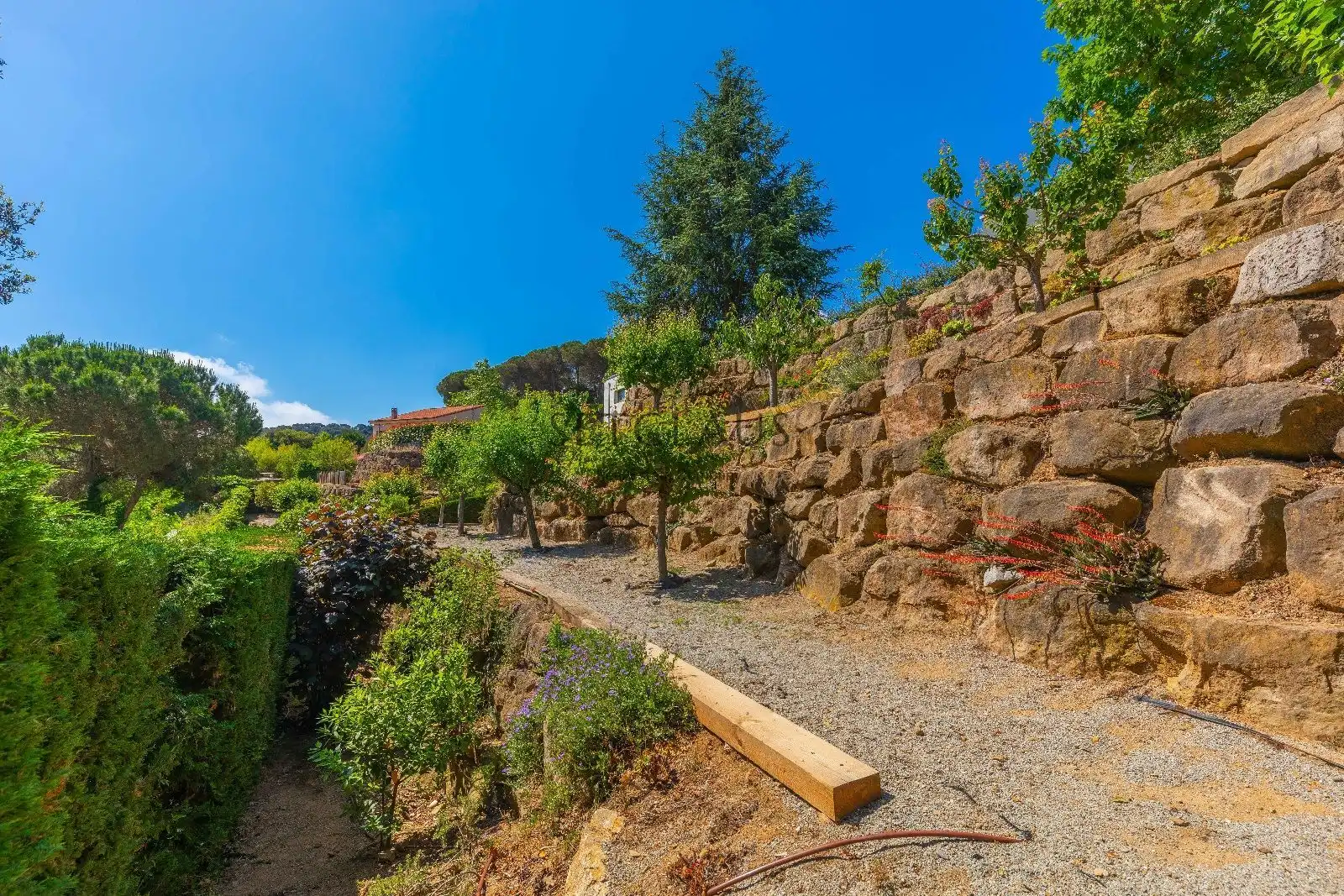 Jardí de Casa o xalet en venda en Vallromanes amb Aire condicionat, Calefacció i Jardí privat