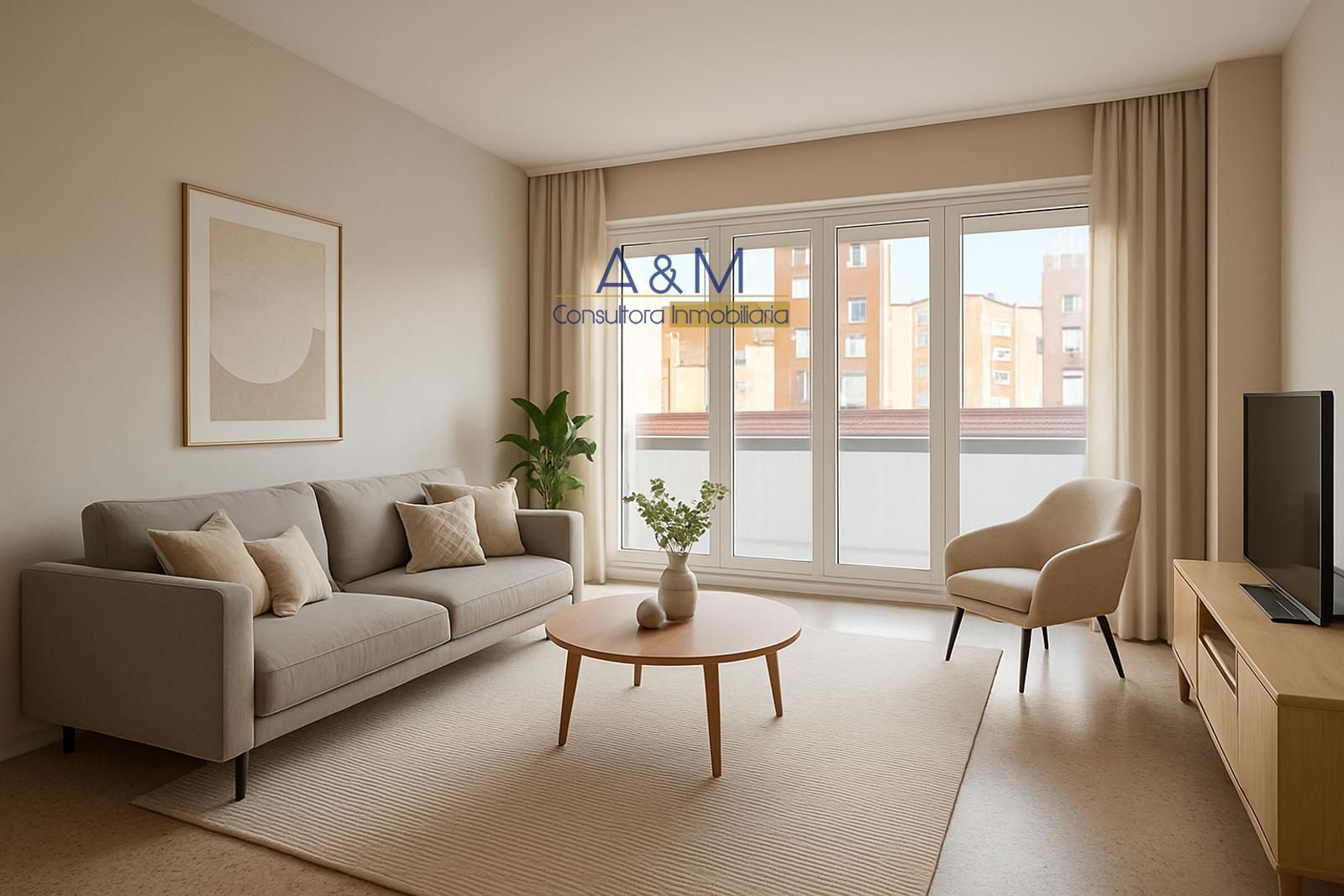 Sala de estar de Piso en venta en Valladolid Capital con Calefacción, Terraza y Trastero