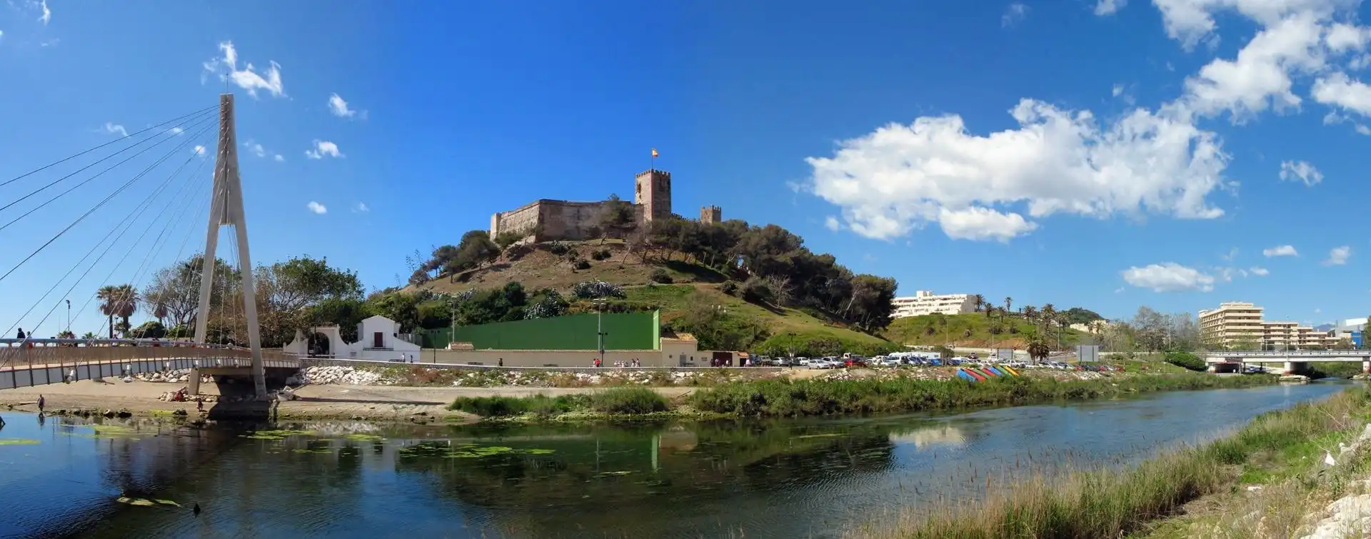 Außenansicht von Erdgeschoss zum Verkauf in Fuengirola mit Klimaanlage, Privatgarten und Abstellraum