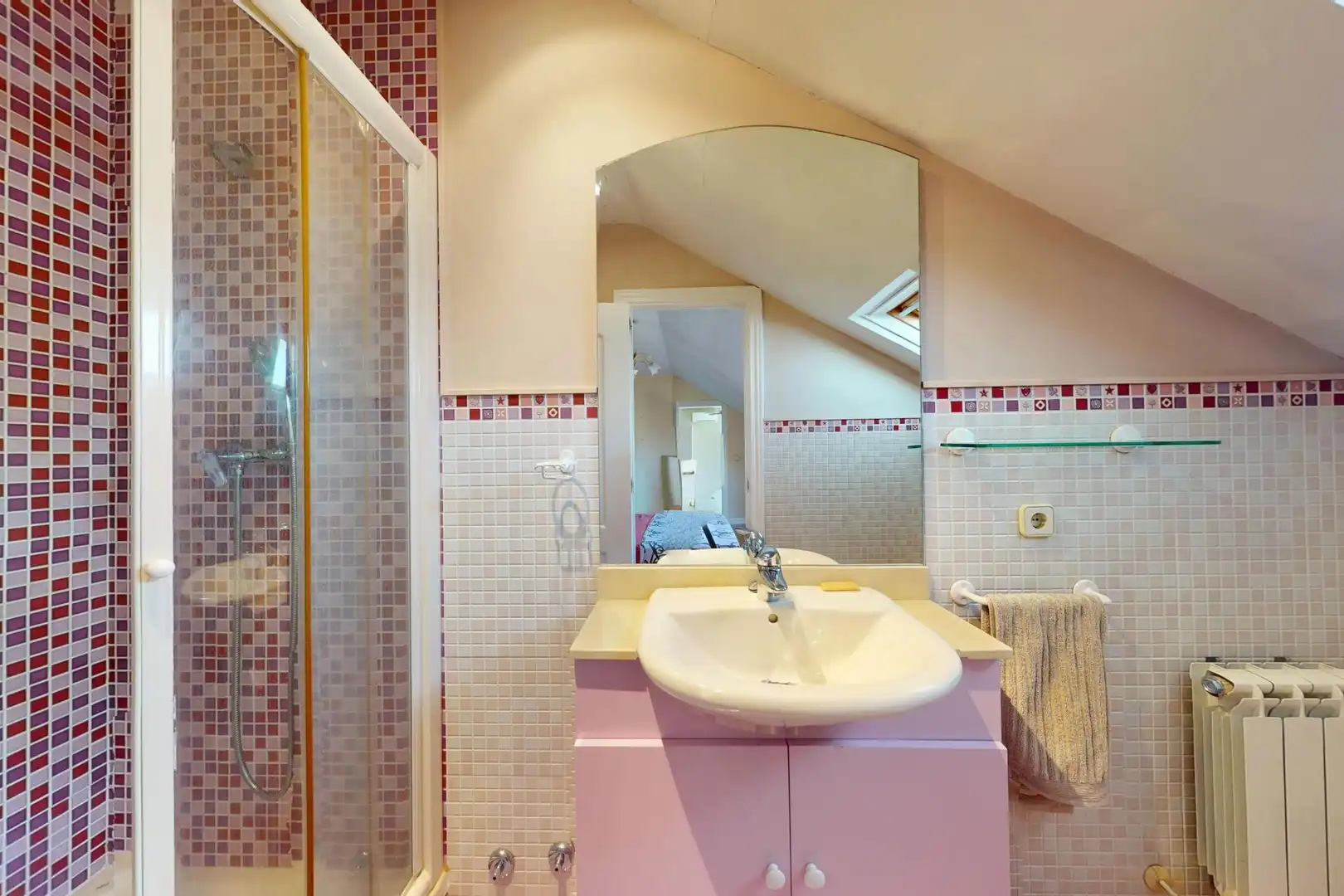 Baño de Casa o chalet en venta en Las Rozas de Madrid con Aire acondicionado, Calefacción y Jardín privado