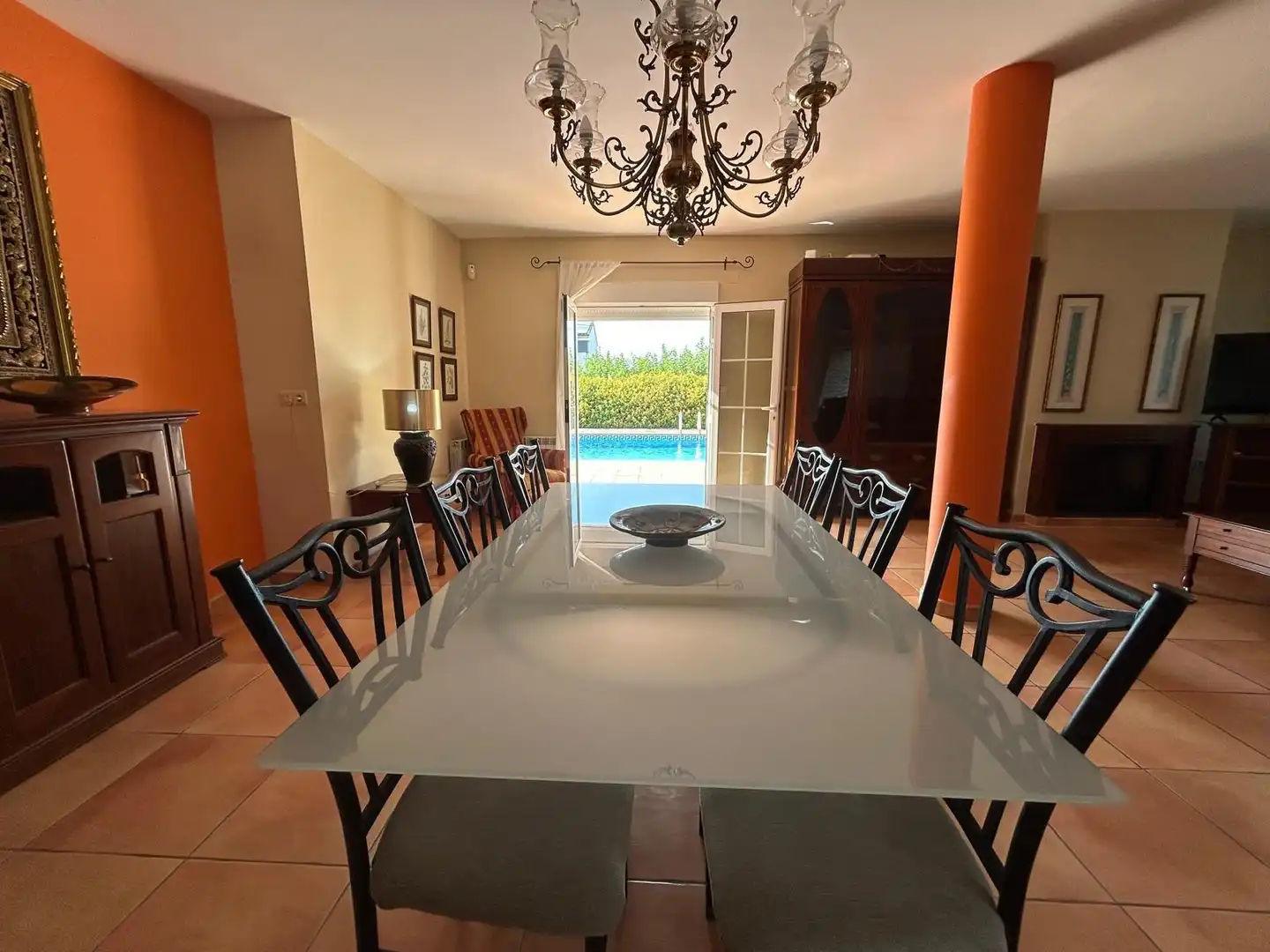 Comedor de Casa o chalet en venta en La Font d'en Carròs con Aire acondicionado, Calefacción y Jardín privado