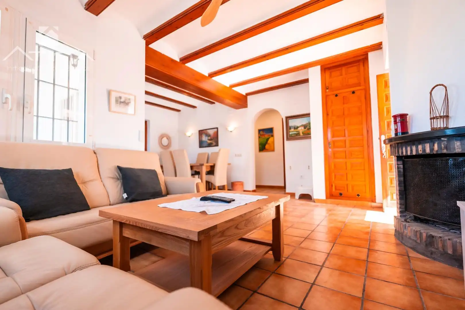 Living room of Houses for sale in Jávea / Xàbia  with Air Conditioner, Private garden and Terrace