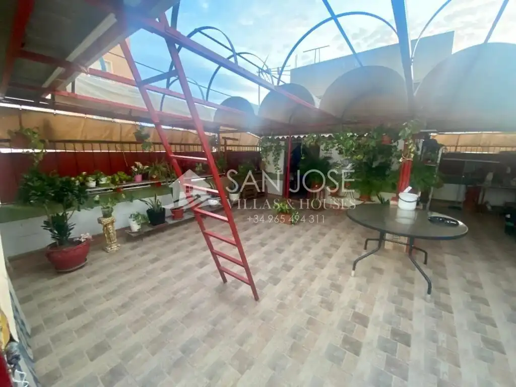 Terrace of Houses for sale in San Vicente del Raspeig / Sant Vicent del Raspeig  with Air Conditioner, Private garden and Terrace