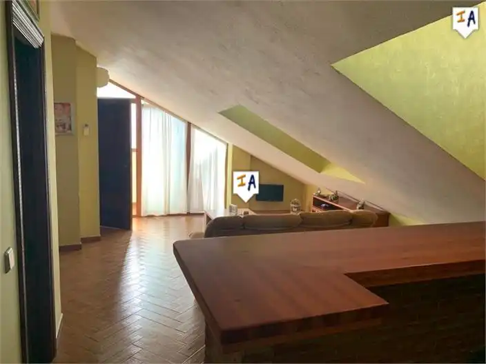 Sala de estar de Casa adosada en venta en Villanueva de la Concepción con Terraza, Trastero y Piscina