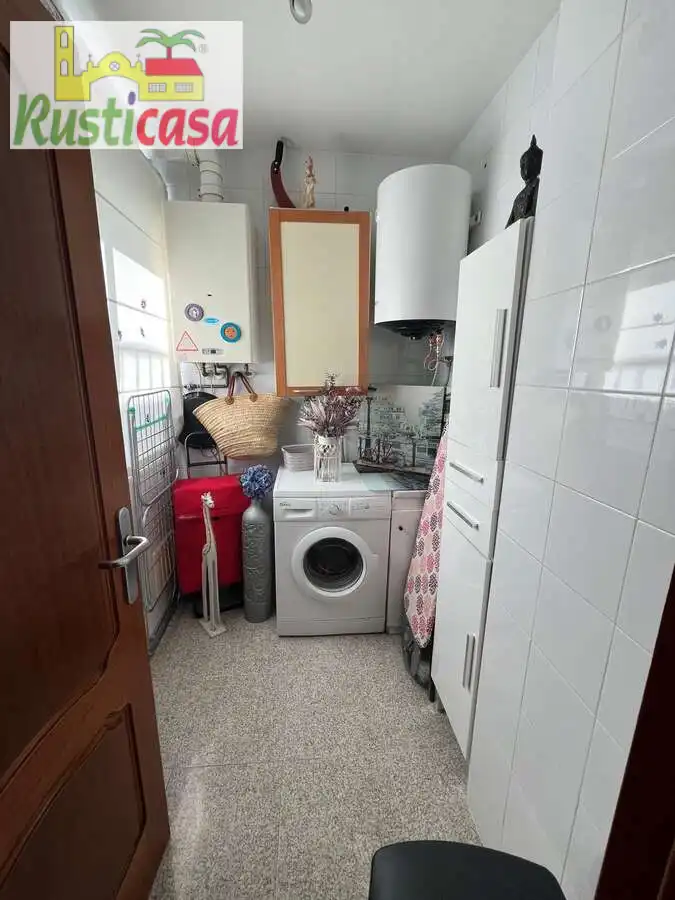 Kitchen of Attic for rent in Bailén  with Air Conditioner, Terrace and Furnished