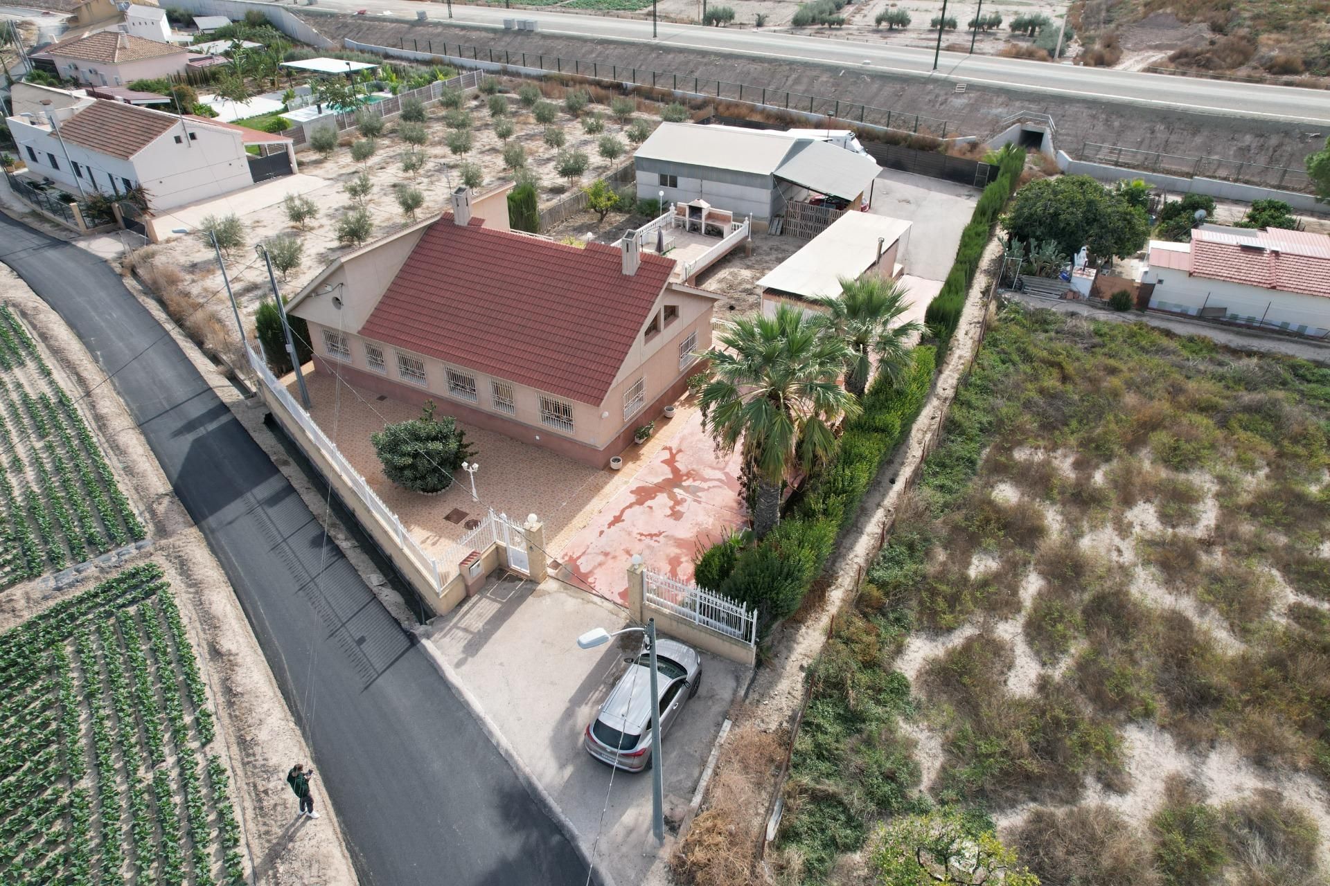 Vista exterior de Casa o xalet en venda en Lorca amb Aire condicionat, Calefacció i Terrassa