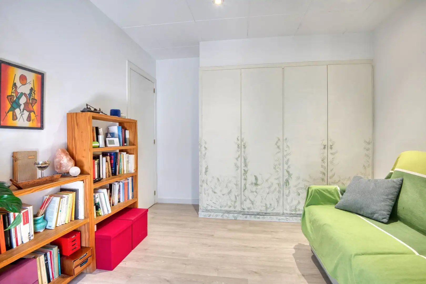 Schlafzimmer von Einfamilien-Reihenhaus zum Verkauf in Sant Feliu de Guíxols mit Klimaanlage, Heizung und Terrasse
