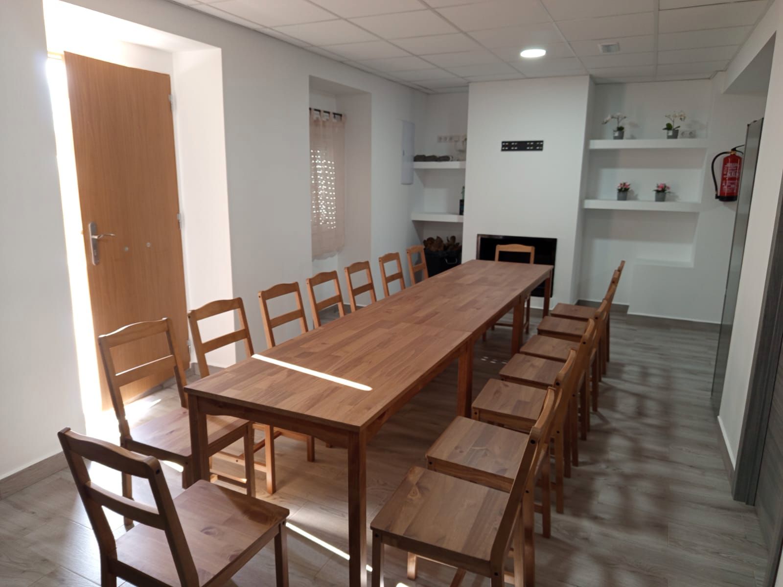 Menjador de Casa o xalet de lloguer en Villanueva del Trabuco amb Aire condicionat, Calefacció i Terrassa