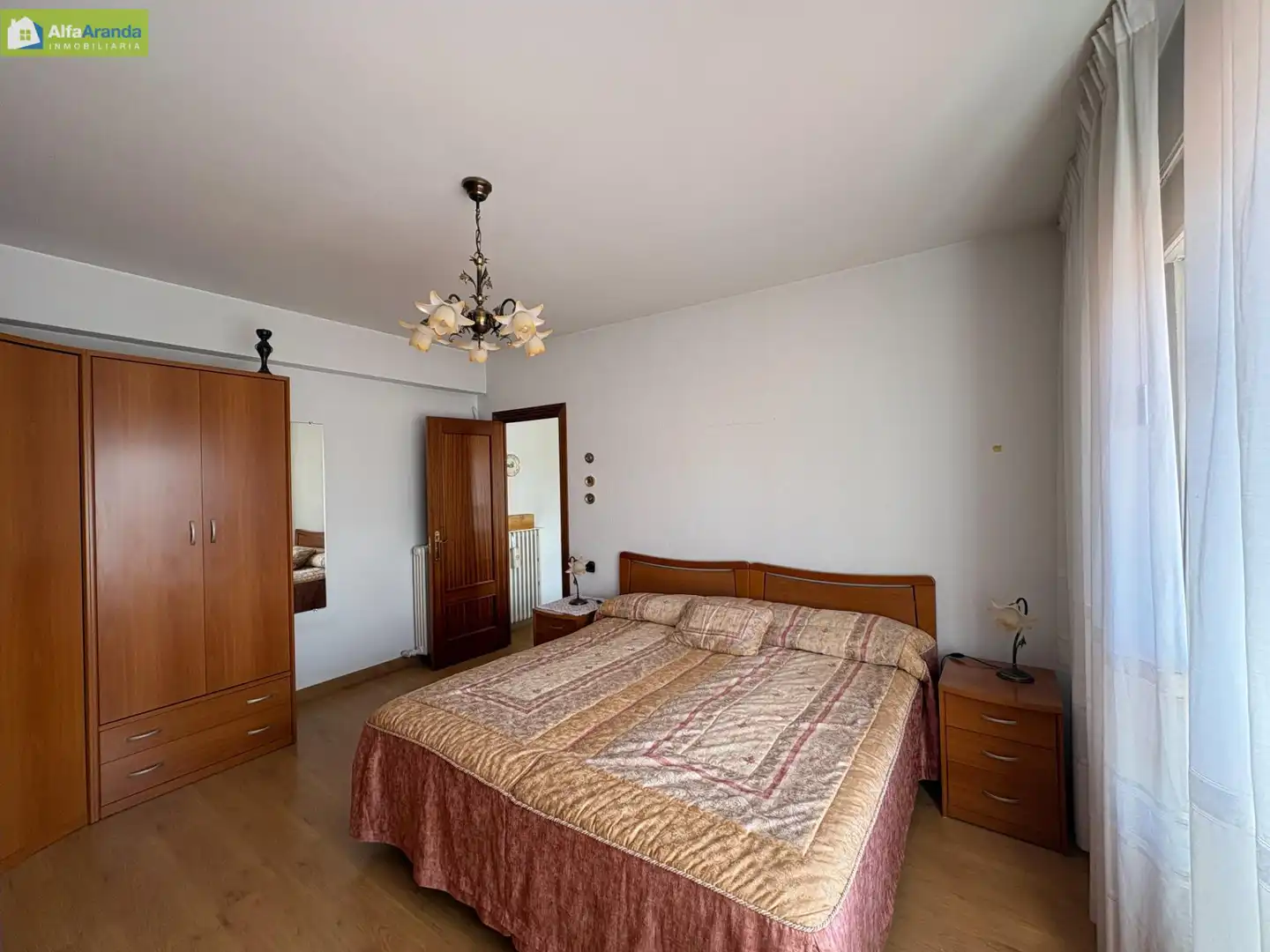 Bedroom of Flat for rent in Aranda de Duero  with Heating, Storage room and Furnished
