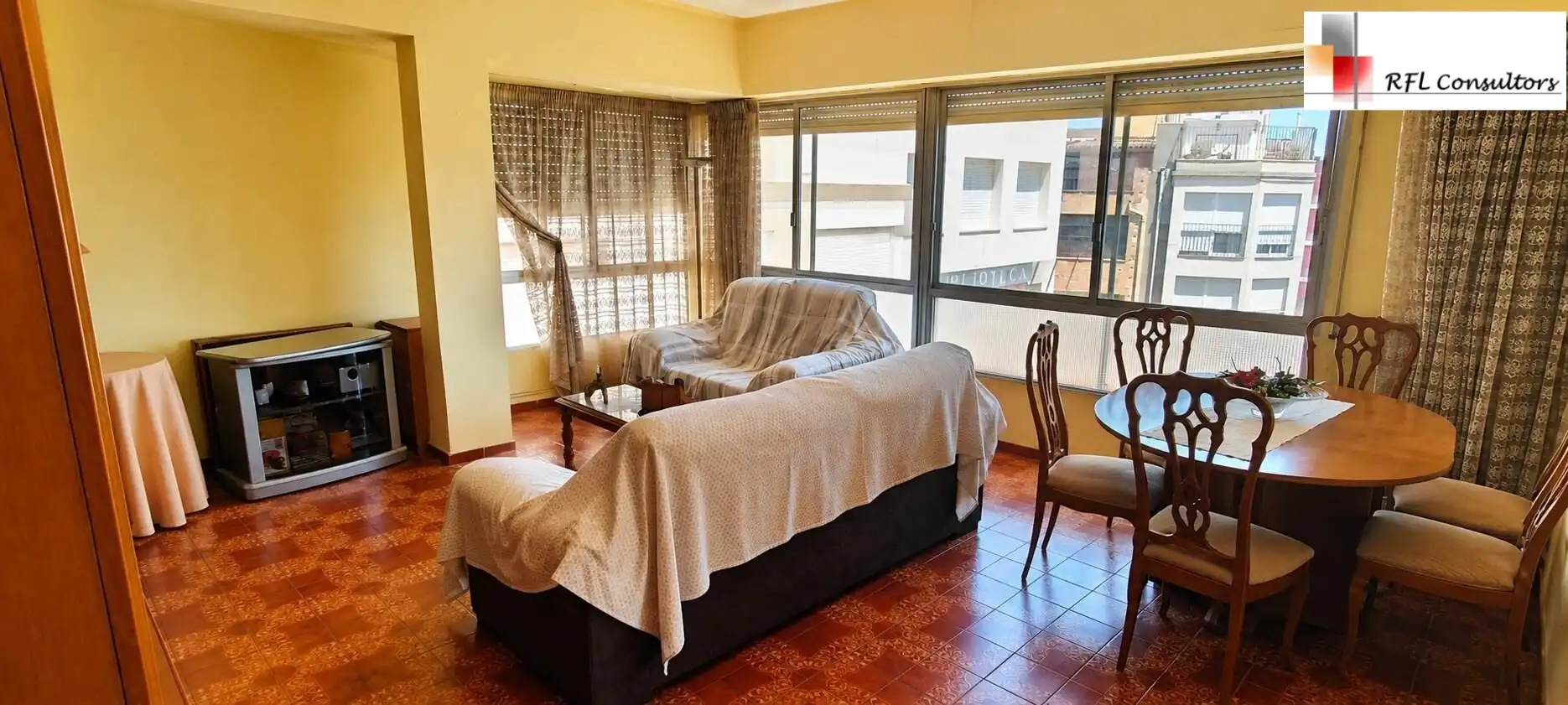 Wohnzimmer von Wohnungen zum Verkauf in Torreblanca mit Terrasse, Abstellraum und Möbliert