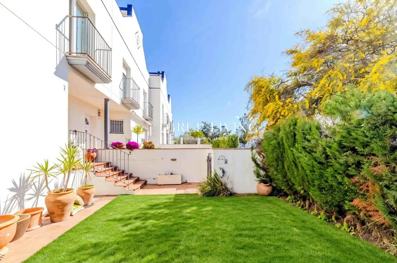 Jardín de Casa o chalet en venta en Sitges con Aire acondicionado, Calefacción y Jardín privado