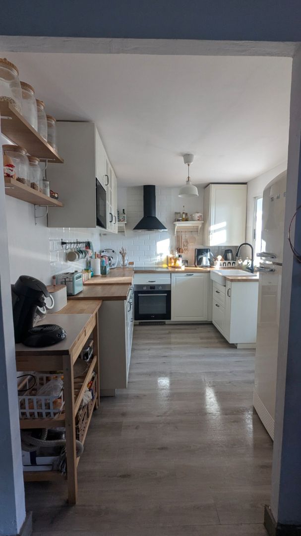 Kitchen of Single-family semi-detached for sale in Ciudad Real Capital  with Air Conditioner, Heating and Terrace