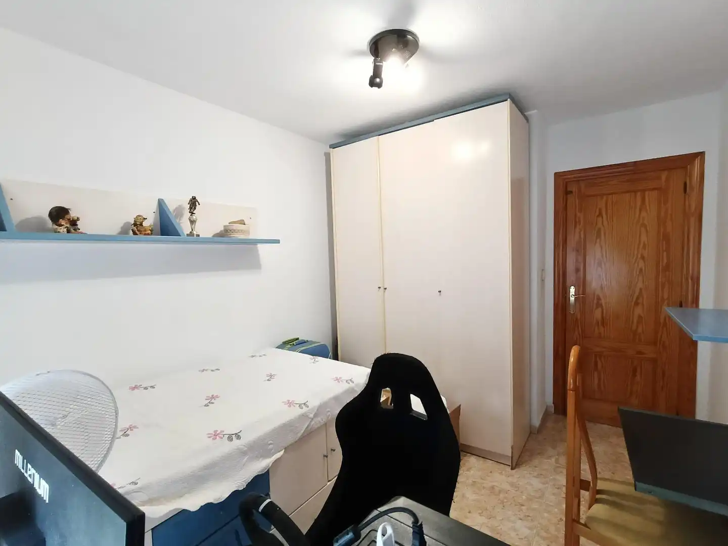 Bedroom of Flat for sale in Alicante / Alacant  with Air Conditioner, Terrace and Furnished