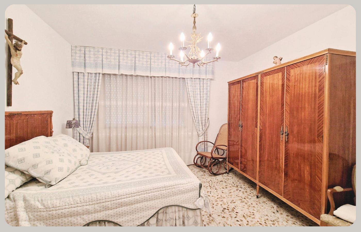 Bedroom of Single-family semi-detached for sale in Andorra (Teruel)  with Heating, Terrace and Furnished