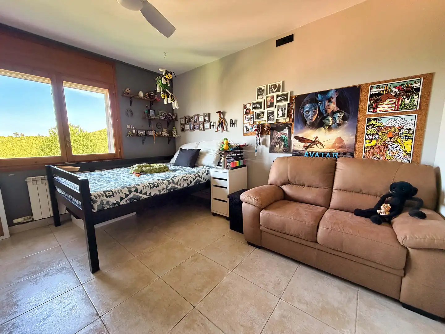 Sala de estar de Casa o chalet en venta en Vallirana con Calefacción y Terraza