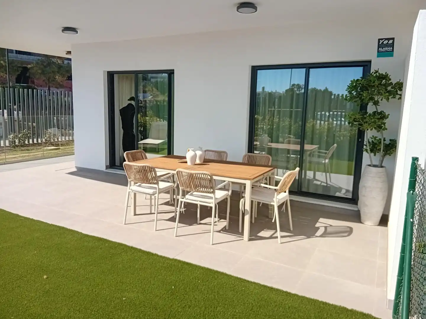 Terraza de Piso en venta en Mijas con Aire acondicionado, Jardín privado y Terraza