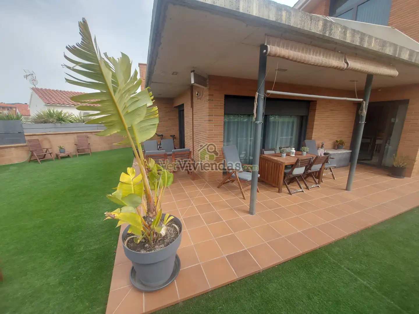 Terrassa de Casa o xalet en venda en Piera amb Aire condicionat, Calefacció i Jardí privat