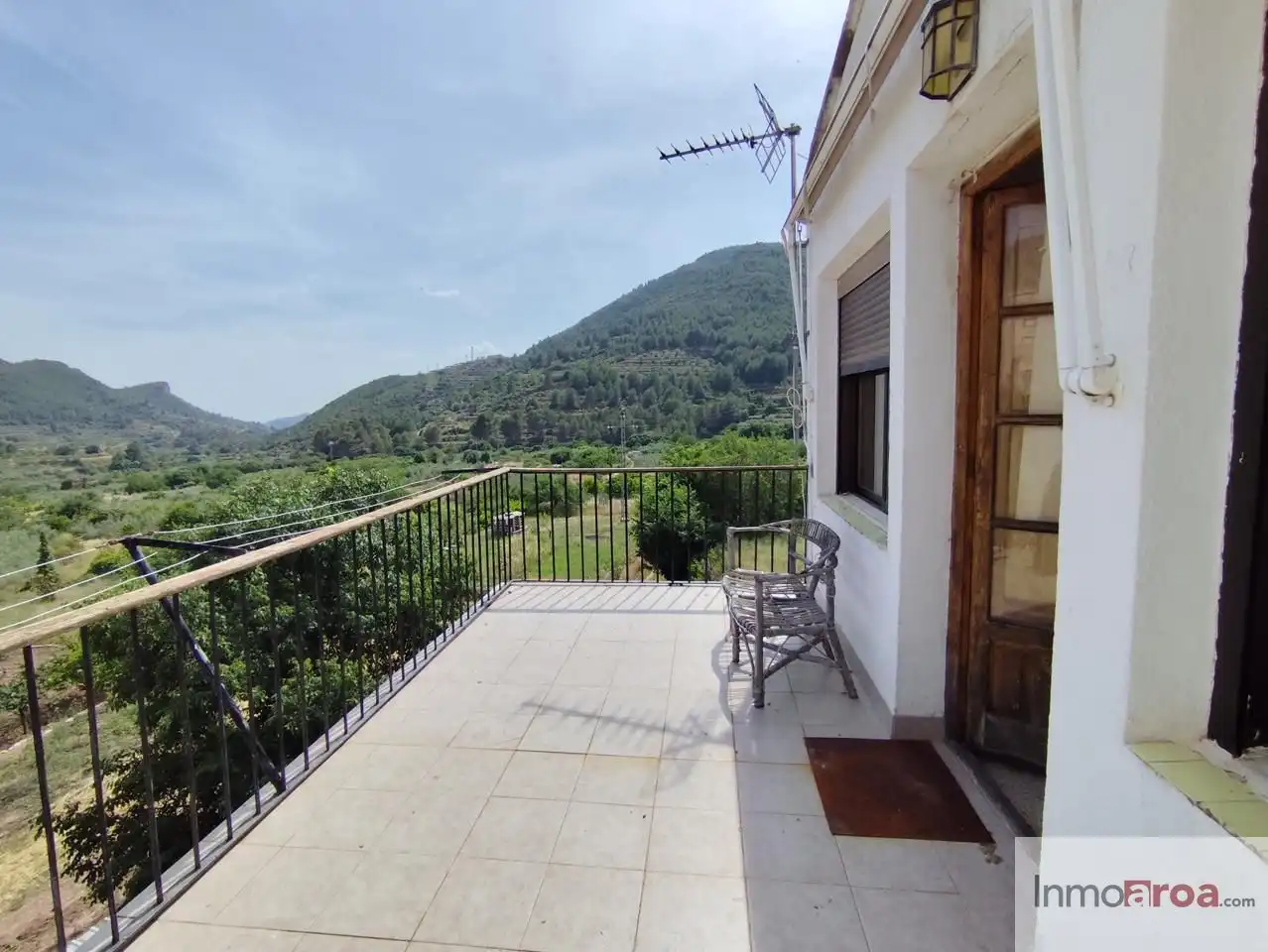 Terraza de Casa o chalet en venta en Gátova con Jardín privado, Terraza y Piscina