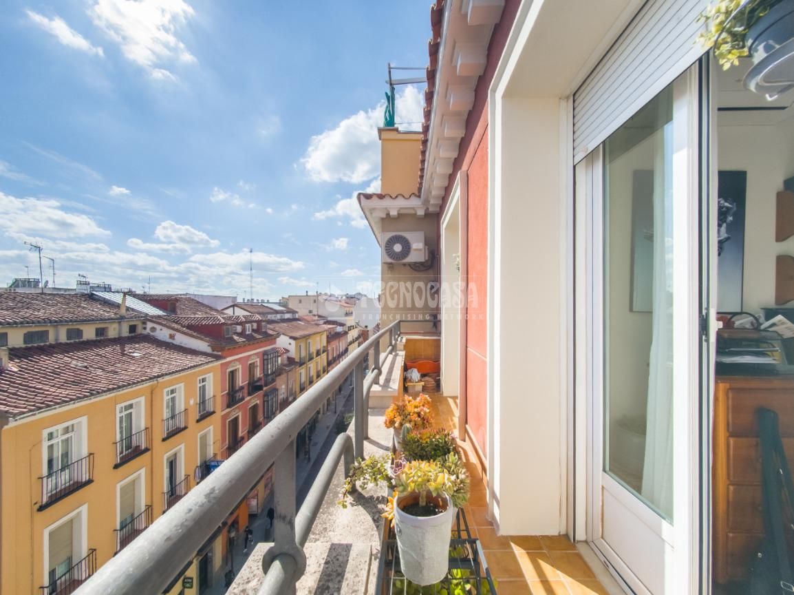 Balcony of Flat for sale in  Madrid Capital  with Heating and Terrace