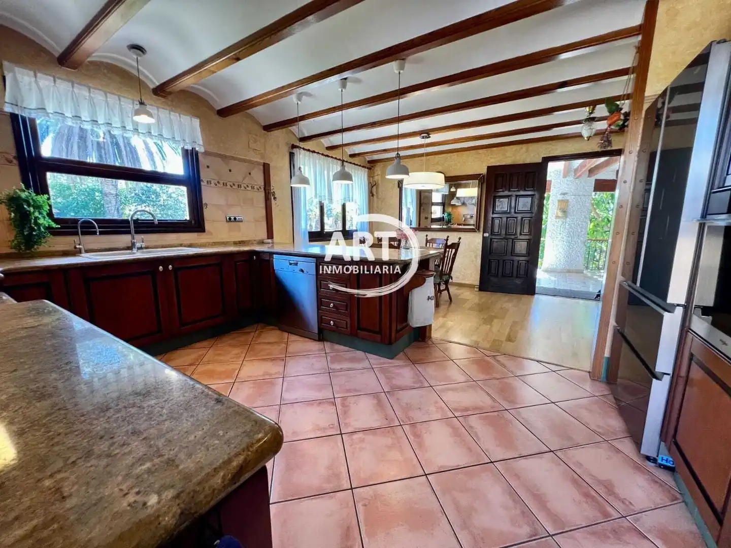 Kitchen of Houses for sale in L'Eliana  with Air Conditioner, Heating and Private garden