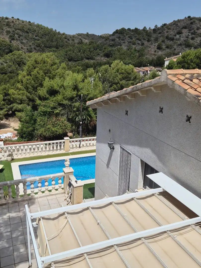 Piscina de Casa o chalet en venta en Roda de Berà con Calefacción, Jardín privado y Terraza