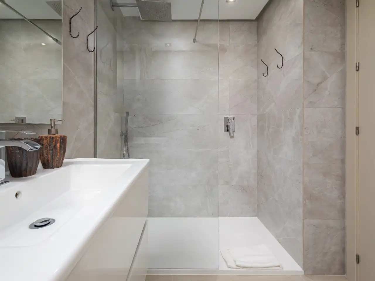 Baño de Apartamento en venta en Mijas con Aire acondicionado, Terraza y Balcón