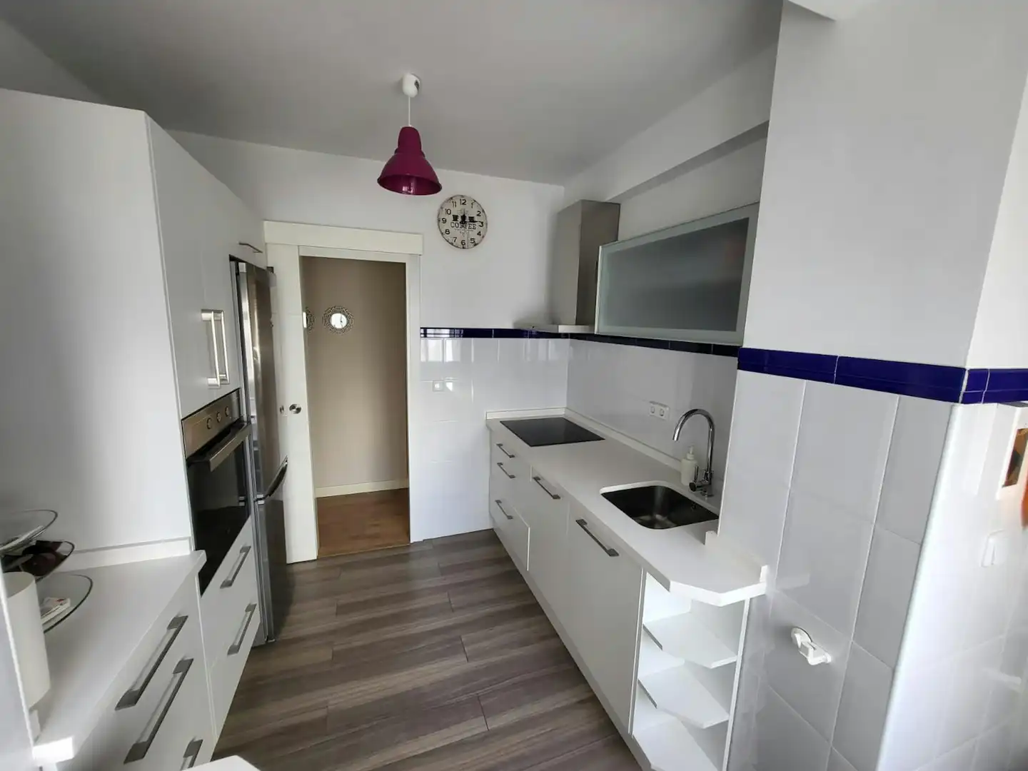Cocina de Piso para compartir en Sevilla con Aire acondicionado, Amueblado y Lavadora
