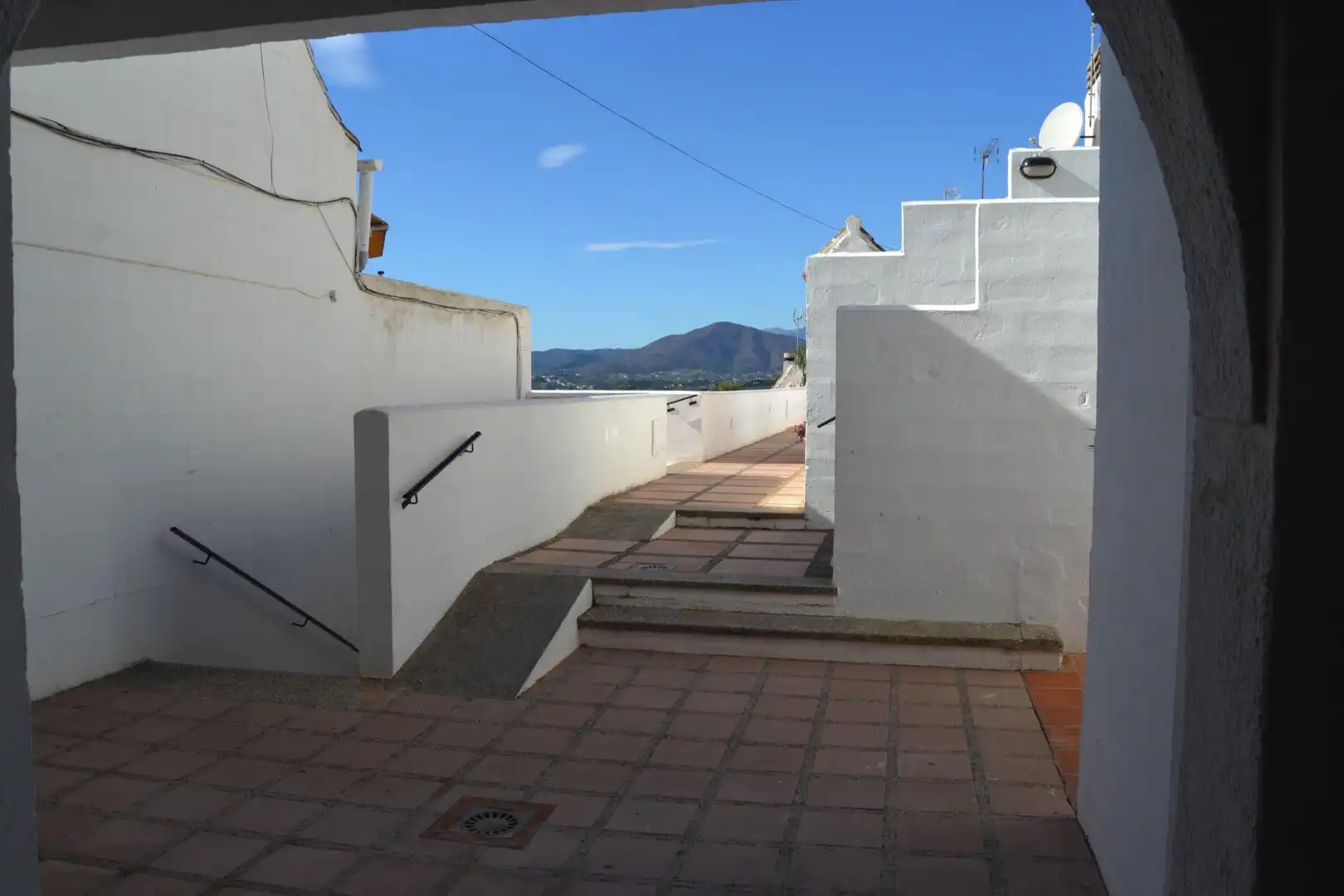 Terraza de Apartamento en venta en Mijas con Jardín privado, Terraza y Piscina comunitaria