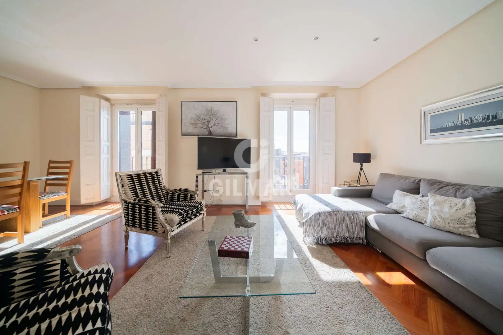 Living room of Flat for sale in Madrid  with Heating and Storage room