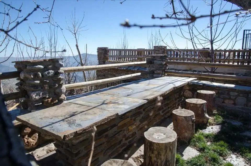 Terraza de Finca rústica en venta en Cáñar con Jardín privado