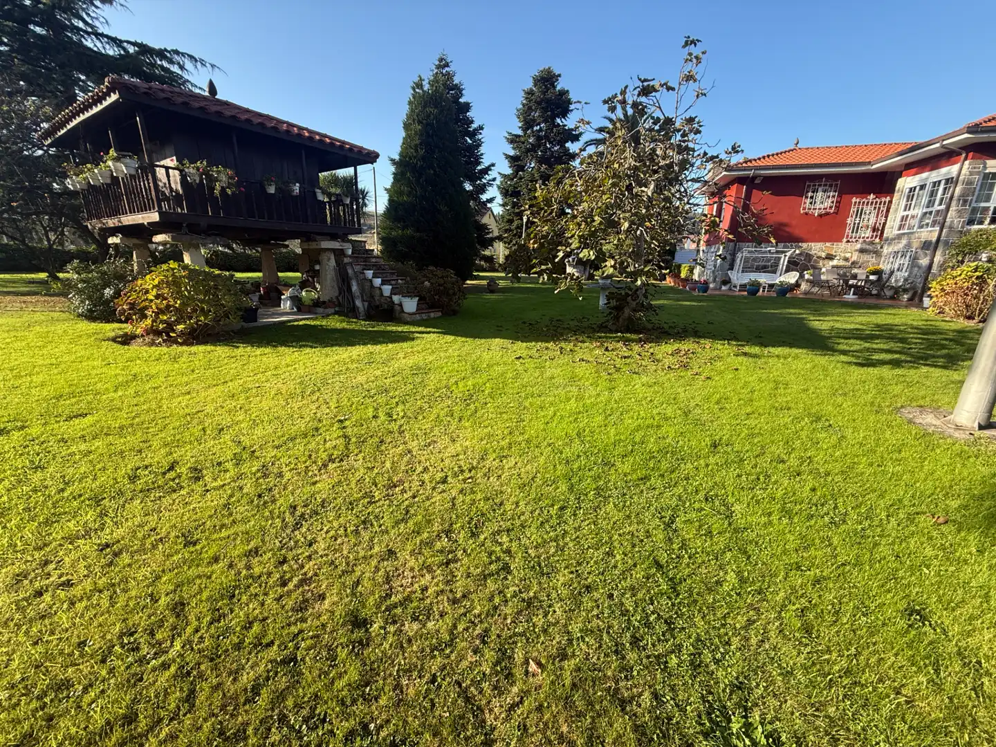 Jardín de Casa o chalet en venta en Castrillón con Calefacción, Jardín privado y Piscina