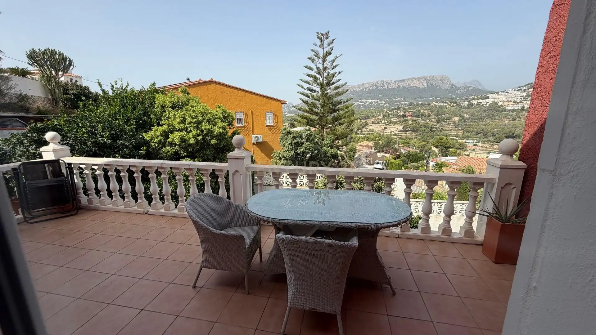 Terraza de Casa o chalet en venta en Calpe / Calp con Aire acondicionado, Jardín privado y Trastero