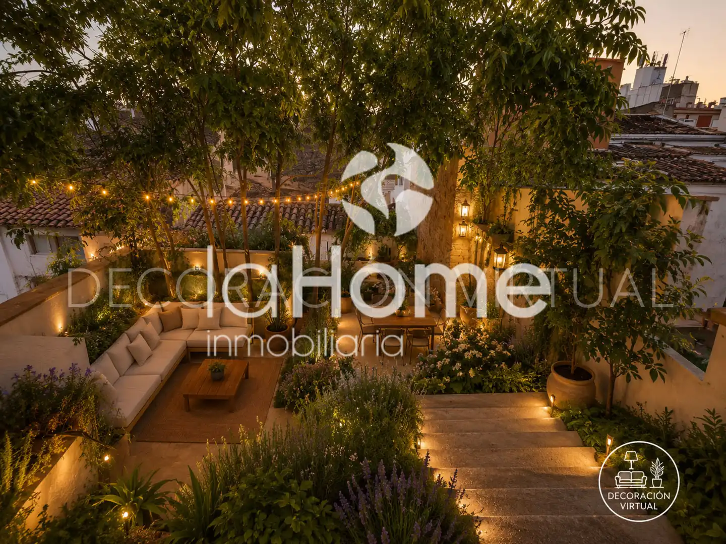 Terraza de Casa adosada en venta en Burjassot con Jardín privado, Terraza y Balcón