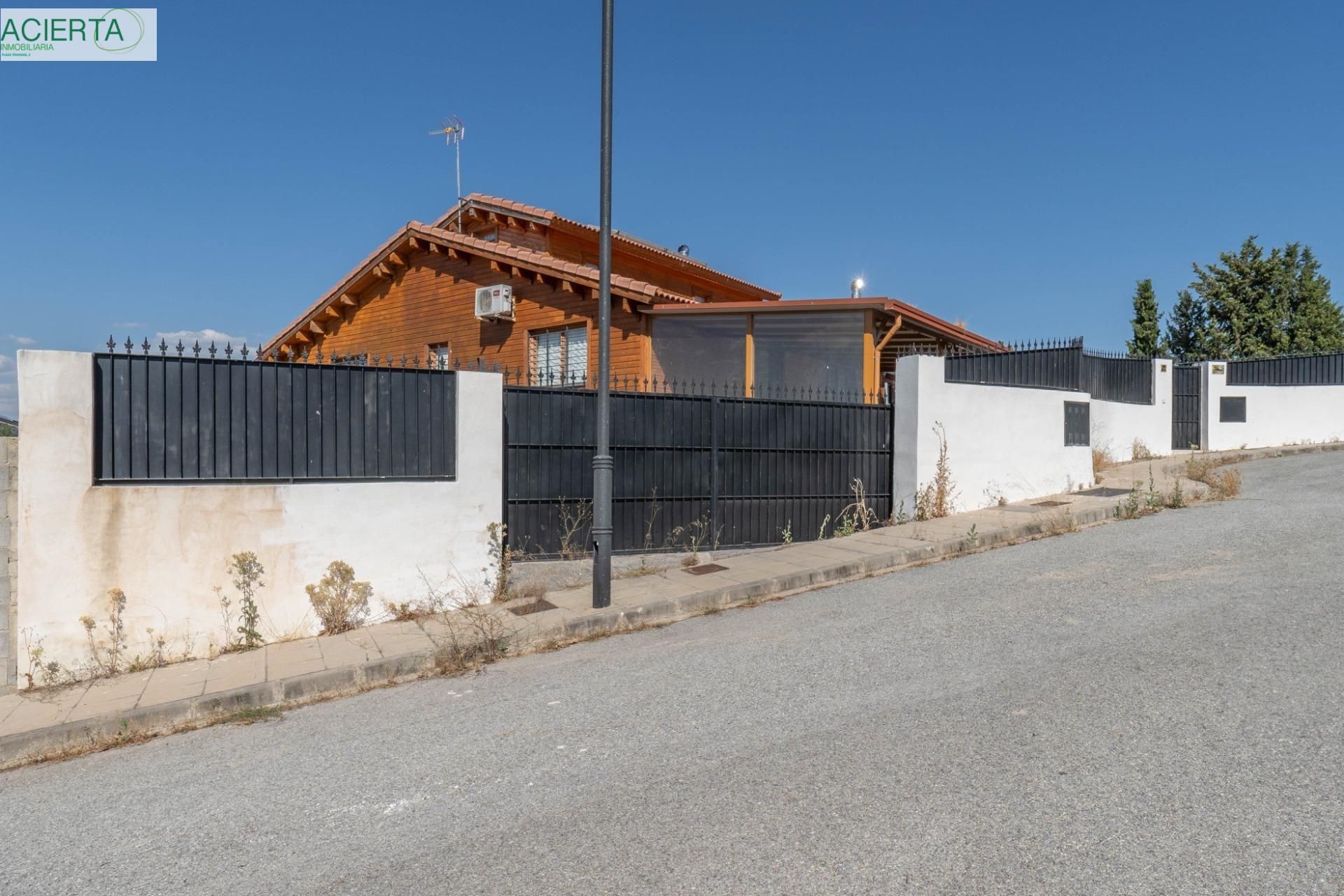 Exterior view of House or chalet for sale in Churriana de la Vega  with Air Conditioner, Heating and Terrace