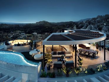 Duplex con piscina in vendita a Benahavís pueblo