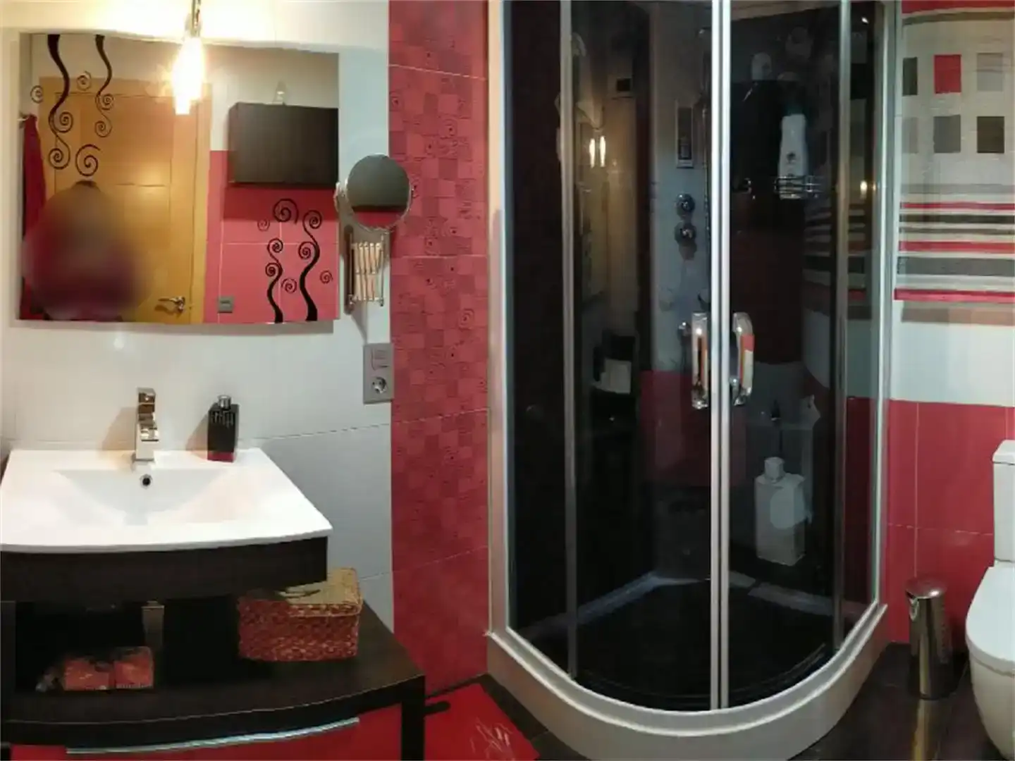 Bany de Casa adosada en venda en Linares amb Aire condicionat, Jardí privat i Parquet