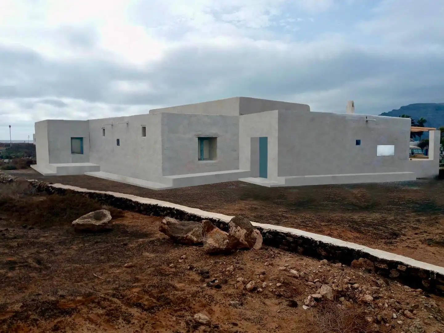 Vista exterior de Casa o chalet en venta en Teguise con Jardín privado y Terraza