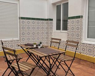 Terrace of Flat to rent in  Zaragoza Capital  with Heating, Parquet flooring and Furnished