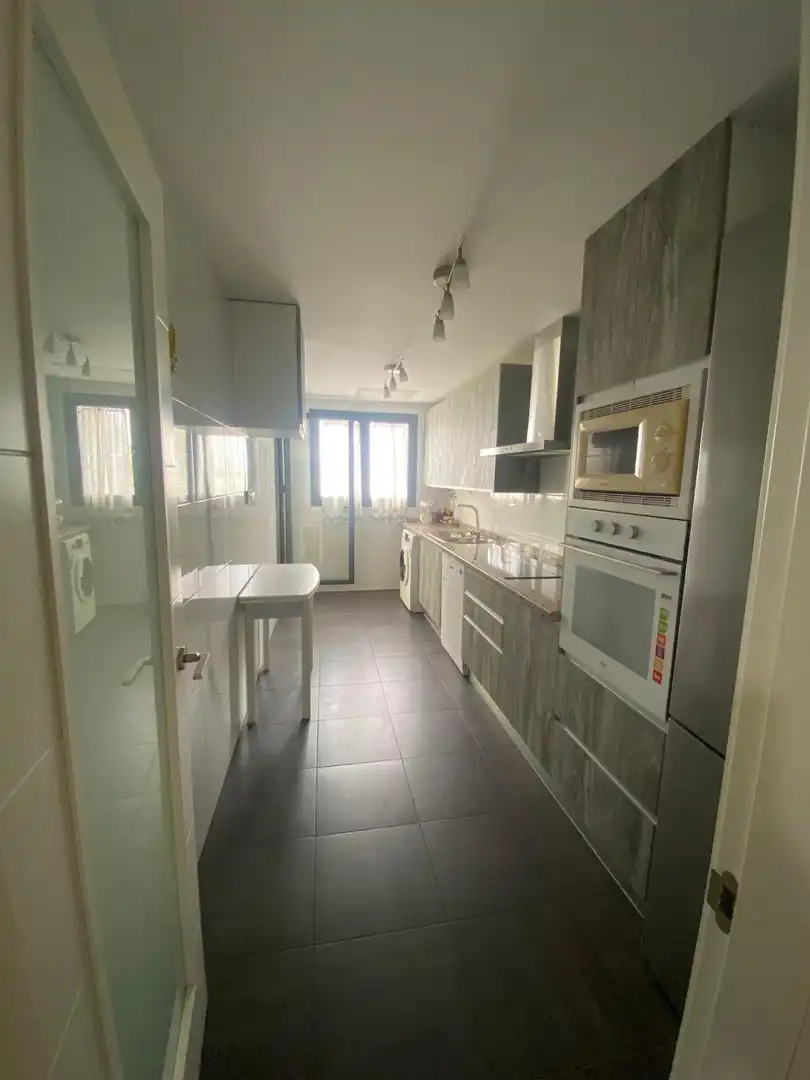 Cocina de Piso en venta en Sanlúcar de Barrameda con Aire acondicionado, Jardín privado y Terraza