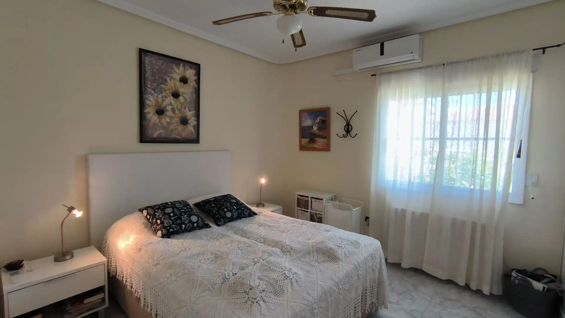 Bedroom of Houses for sale in L'Alfàs del Pi  with Air Conditioner, Heating and Terrace