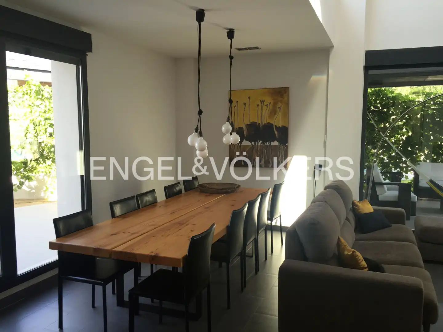 Comedor de Casa o chalet de alquiler en Torrelodones con Aire acondicionado, Calefacción y Jardín privado